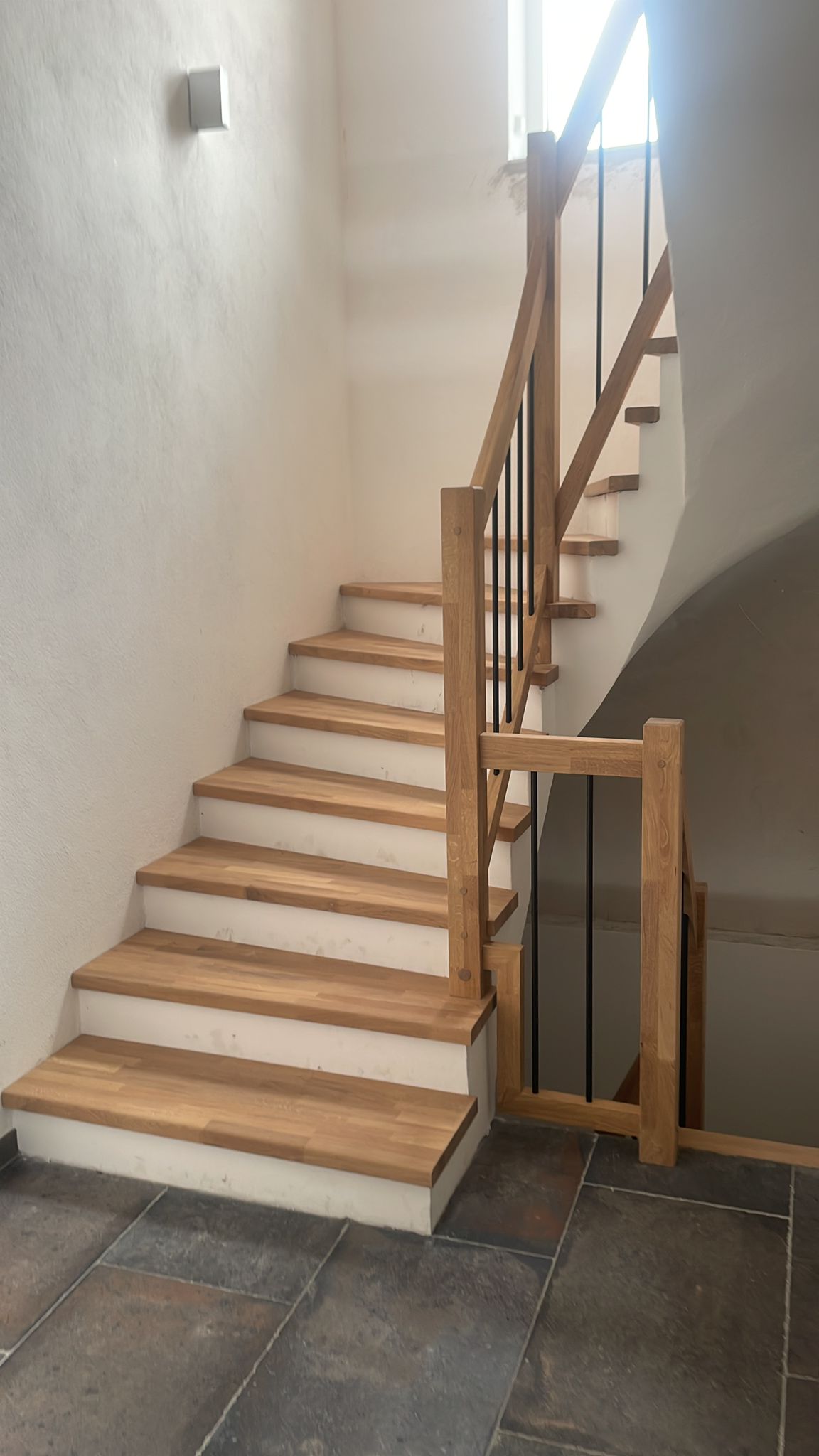 Moderne Stiege im Wohnbereich